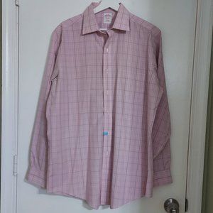 Brooks Brothers Pink Button-Down Dress Shirt